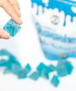 GUMMIES SOUR BLUE RASPBERRY