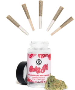 BABY J’S STRAWBERRY MILKSHAKE